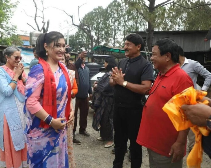 पूर्व युवराज्ञी हिमानीद्वारा राष्ट्रिय आविष्कार केन्द्रको अवलोकन