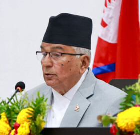 जलवायु परिवर्तनले धान खेतीमा बढ्दो चुनौती देखिएको छ, : राष्ट्रपति पौडेल