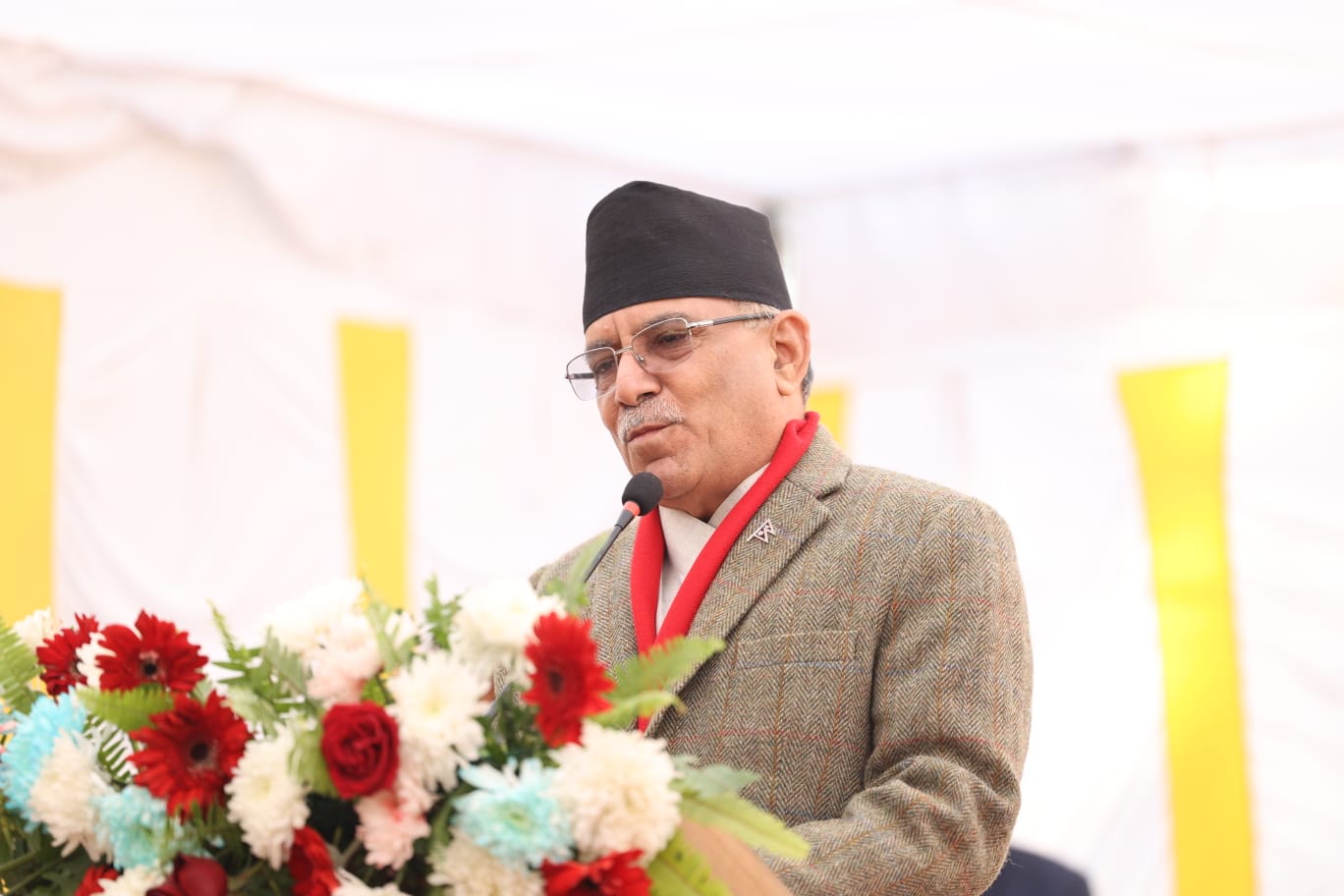नेकपा संयोजक  प्रचण्ड अस्पताल भर्ना