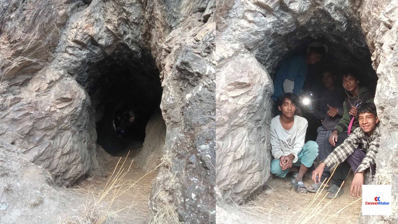 ओझेलमा मुगु सोरुको प्राचीन सुनखानी गुफा संरक्षण र  प्रर्बद्धनको पखाईमा