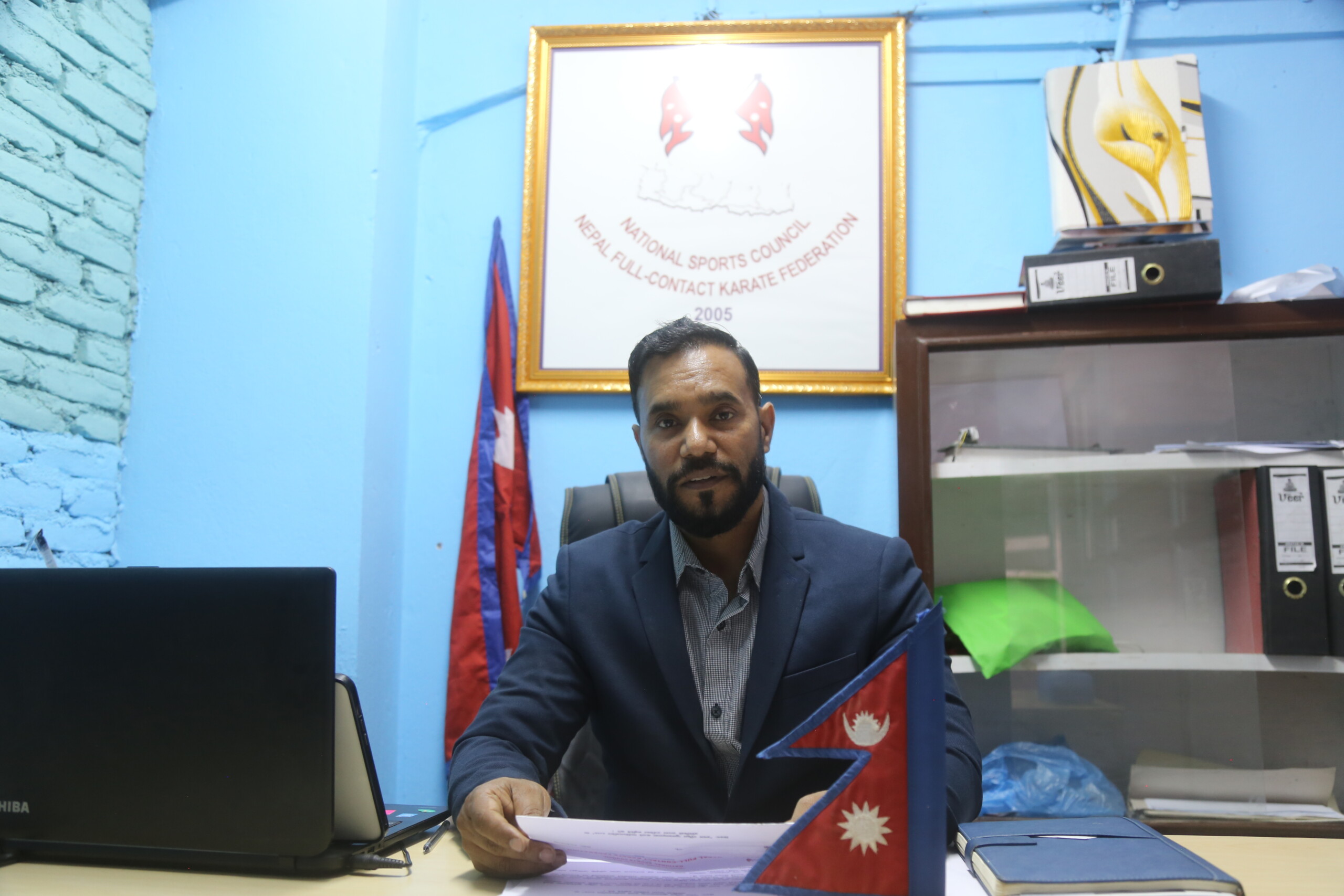 खेलाडीलाई प्रोत्साहन गर्न राष्ट्रिय फुलकन्ट्याक्ट कराँते प्रतियोगीता गर्न लागेका छौ, अध्यक्ष बुढाथोकी