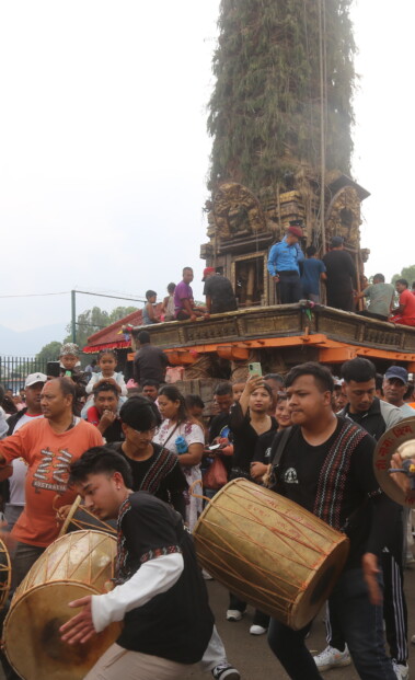 रातो मत्स्येन्द्रनाथको रथ जात्रा सम्पन्न