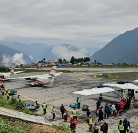 हुम्ला सिमकोट बिमानस्थलमा भारतीय पर्यटकको चाप जहाजलाई भ्याइनभ्याई