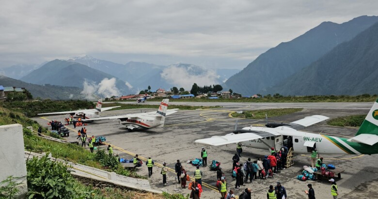 हुम्ला सिमकोट बिमानस्थलमा भारतीय पर्यटकको चाप जहाजलाई भ्याइनभ्याई