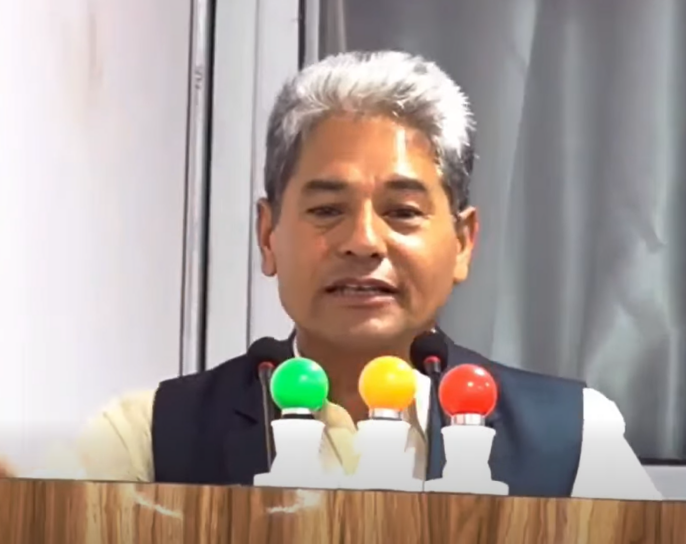 प्रदेशसभामा मंगलबहादुर शाही भने, भाविनी दुई छन कि कर्णालीमा आधा सुखी आधा दुःखी