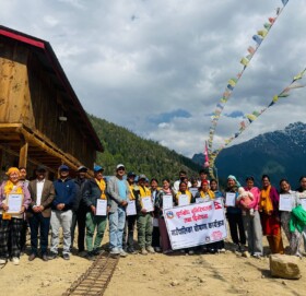 हुम्ला नाम्खा गाउँपालिका पूर्ण खोप सुनिश्चितता तथा दिगोपना घोषणा