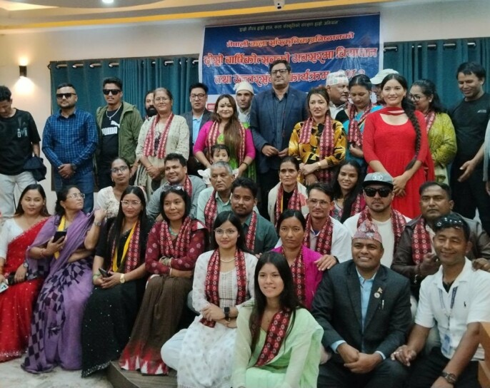 नेपाली कला सांस्कृतिक प्रतिष्ठानको चियापान तथा अन्तरसंवाद कार्यक्रम सम्पन्न