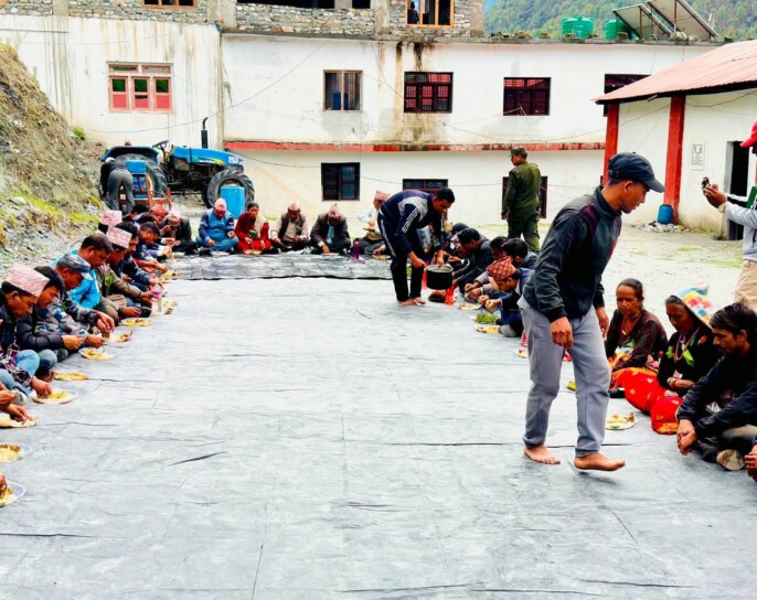 जातीय विभेद तथा छुवाछुत बिरुद्ध मुगुमा सहभोजको आयोजना
