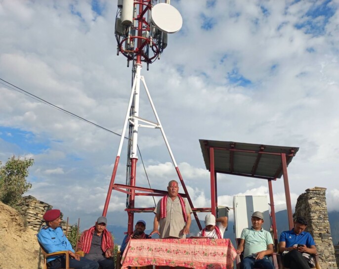मुगु सोरुकोटमा फोरजी  सेवा  सुरु, स्थानीय उत्साहित