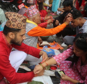 आज रक्षा बन्धन जनैपूर्णीमा मनाइदै