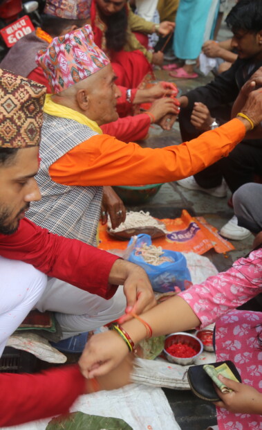 आज रक्षा बन्धन जनैपूर्णीमा मनाइदै