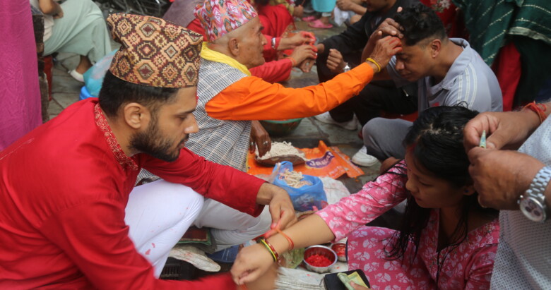 आज रक्षा बन्धन जनैपूर्णीमा मनाइदै