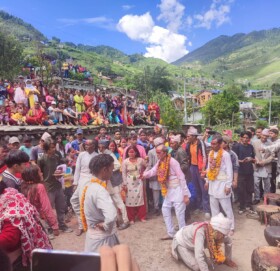 मुगुमा जनैपूर्णीमामा धामी झाँक्री नाचको रमझम