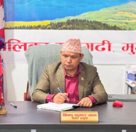 आफ्नो सेवा–सुविधाको रकम समाजसेवामा खर्च गर्ने नगर प्रमुख भामको घोषणा