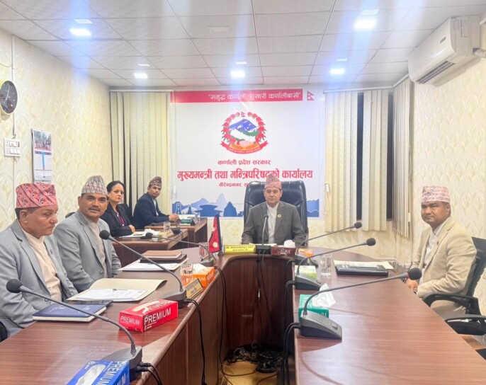 यस्ता छन् कर्णाली प्रदेश सरकार मन्त्रिपरिषद् बैठकका निर्णयहरु