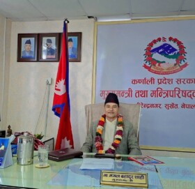 मन्त्रीमण्डल गठनमा ढिलाई भएपनि काम रोकिएको छैन,: मुख्यमन्त्री मंगलबहादुर शाही