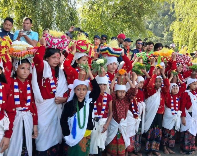 बाजागाजा सहित बाजुराको सरकारी टोली बडीमालिका प्रस्थान
