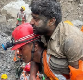 दश दिनपछि त्रिशूली ३ ‘ए’ मा फसेका २ जना व्यक्तिको जीवितै उद्धार