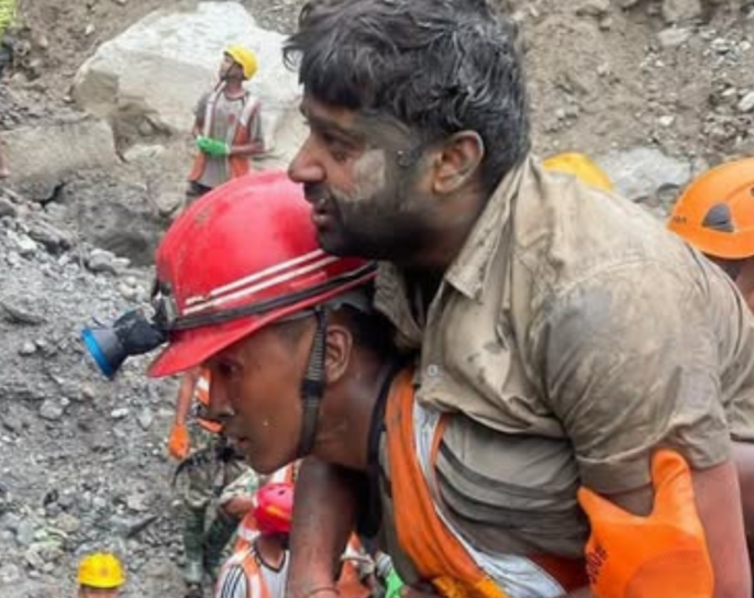 दश दिनपछि त्रिशूली ३ ‘ए’ मा फसेका २ जना व्यक्तिको जीवितै उद्धार