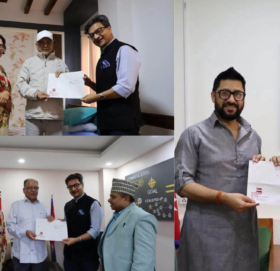 कांग्रेस महाधिवेशन उदघाटन समारोहमा रवि,ओली र प्रचण्डलाई निम्तो