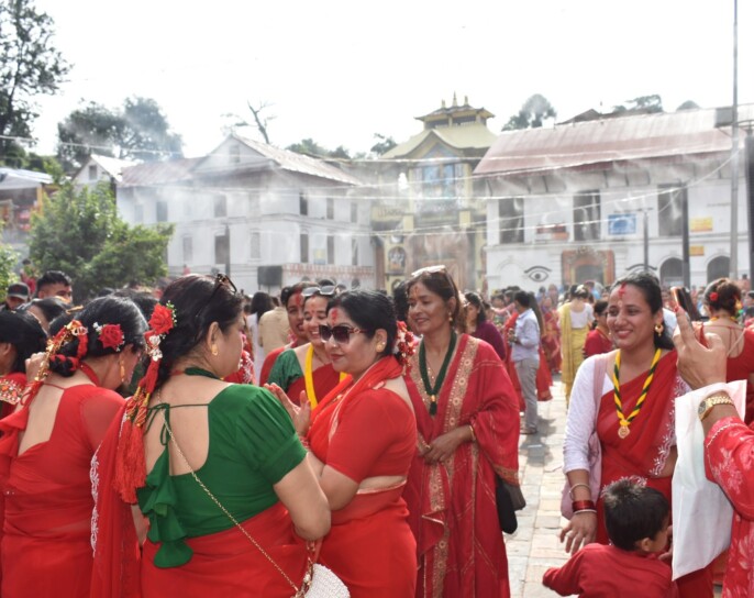 आज हरितालिका तीज पर्व खुशीका साथ मनाइदै